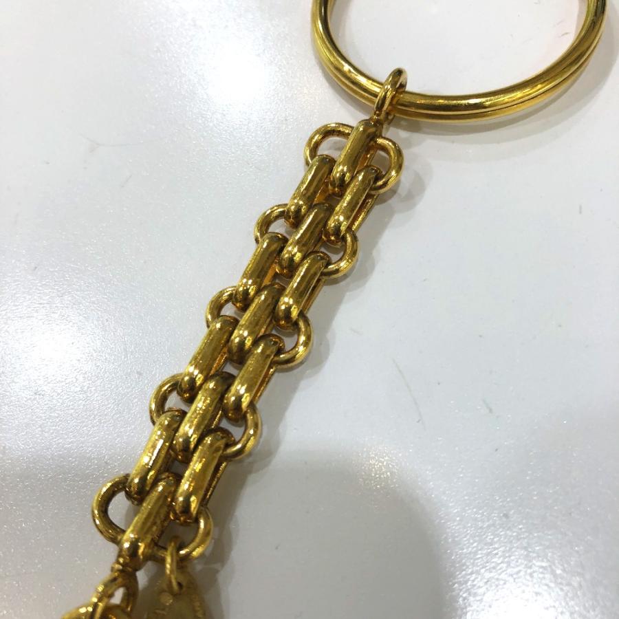 CHANEL シャネル ココマーク マトラッセ バッグチャーム キーホルダー  