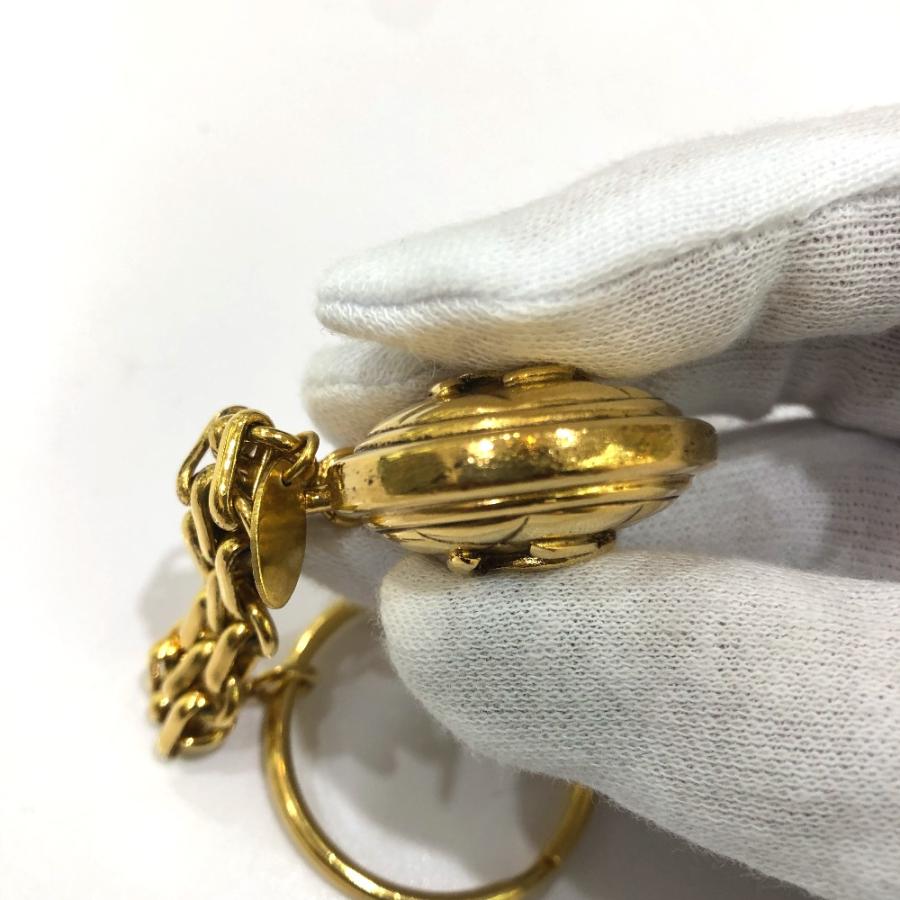 CHANEL シャネル ココマーク マトラッセ バッグチャーム キーホルダー  
