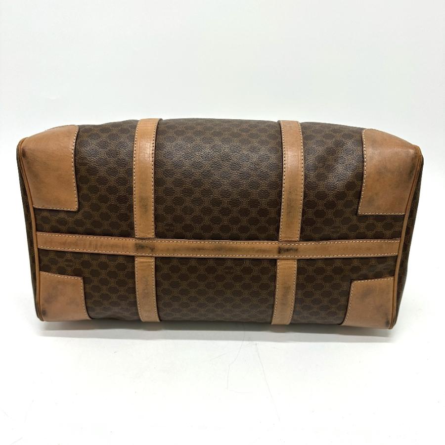 CELINE セリーヌ マカダム ヴィンテージ カバン ハンドバッグ ボストンバッグ PVC/レザー ブラウン ユニセックス【中古】 | CELINE | 02