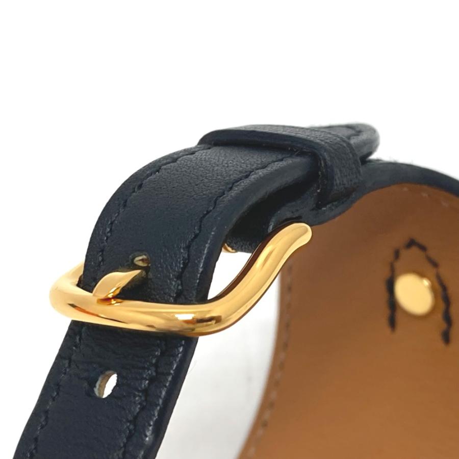 HERMES エルメス ホースビット　 アクセサリー バングル ブレスレット ヴォースイフト Y刻 ブラック レディース【中古】新品同様 | HERMES | 06