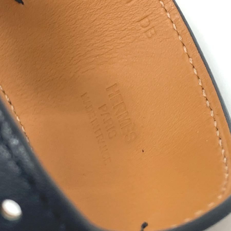 HERMES エルメス ホースビット　 アクセサリー バングル ブレスレット ヴォースイフト Y刻 ブラック レディース【中古】新品同様 | HERMES | 08