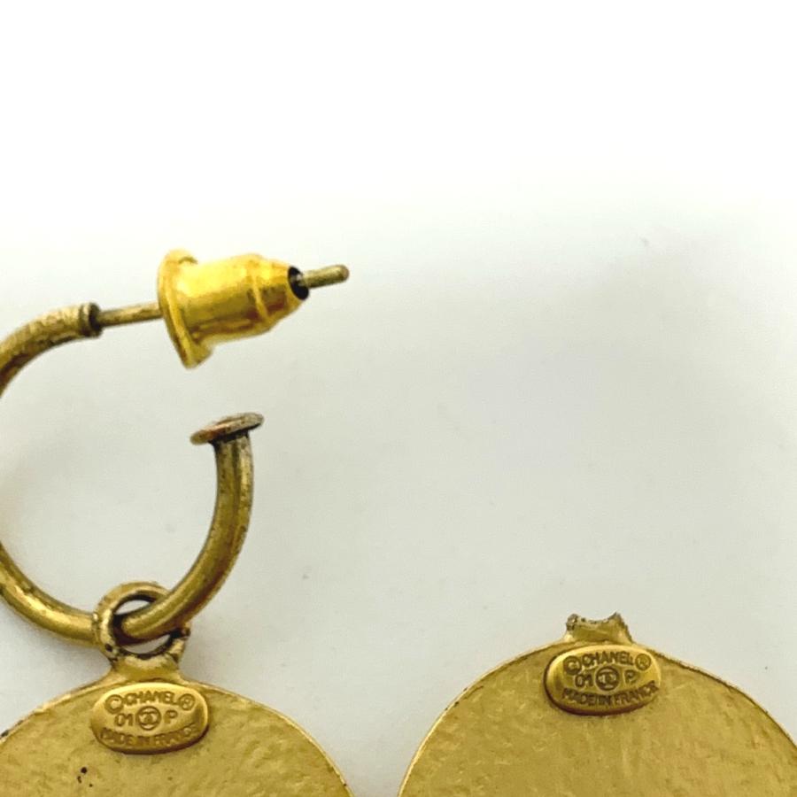 CHANEL シャネル 01P  ココマーク CC ピアス レッド レディース【中古】 | CHANEL | 04