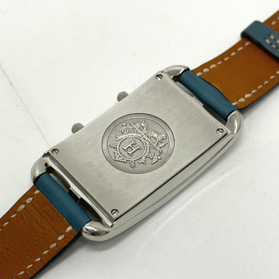 HERMES エルメス CC3-510 ケープコッド ドゥーゾーン 2タイムゾーン 腕時計 SS □Q刻 シルバー レディース【中古】 | HERMES | 07