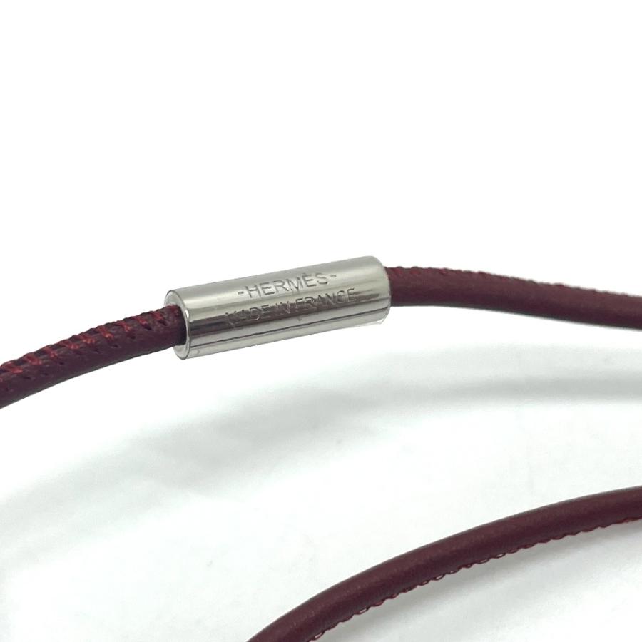 HERMES エルメス タッタソール タトゥアージュGM ジャングルラブレインボー ネックレス エナメル ルージュグレナ マルチカラー 未使用 | HERMES | 05