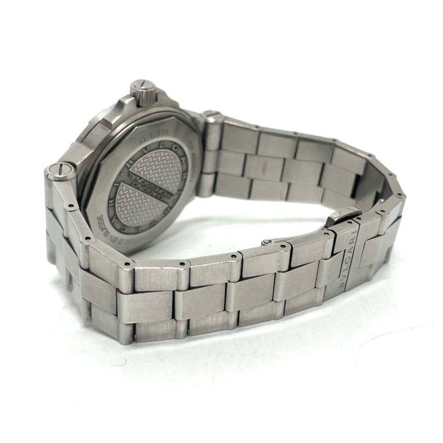 BVLGARI ブルガリ DP42SSD クロノメーター ディアゴノ スクーバー アクア 自動巻き デイト 腕時計 SS シルバー メンズ【中古】 | BVLGARI | 04