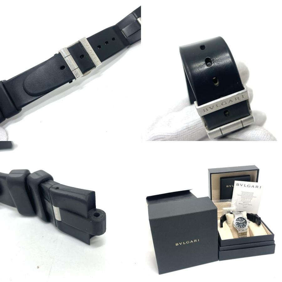 BVLGARI ブルガリ DP42SSD クロノメーター ディアゴノ スクーバー アクア 自動巻き デイト 腕時計 SS シルバー メンズ【中古】 | BVLGARI | 09