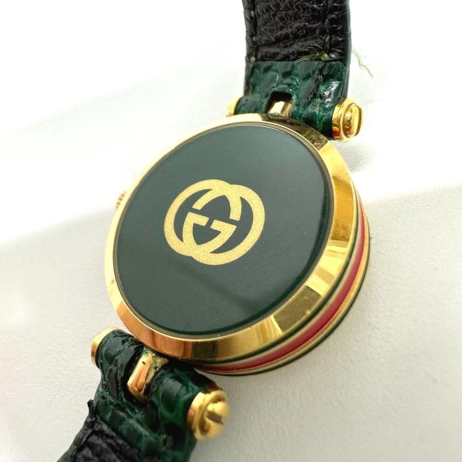 GUCCI グッチ ヴィンテージ ローマンインデックス シェリーライン 腕時計 ゴールド レディース【中古】 | GUCCI | 06