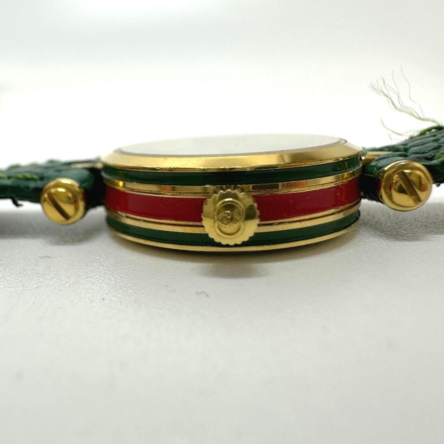GUCCI グッチ ヴィンテージ ローマンインデックス シェリーライン 腕時計 ゴールド レディース【中古】 | GUCCI | 07