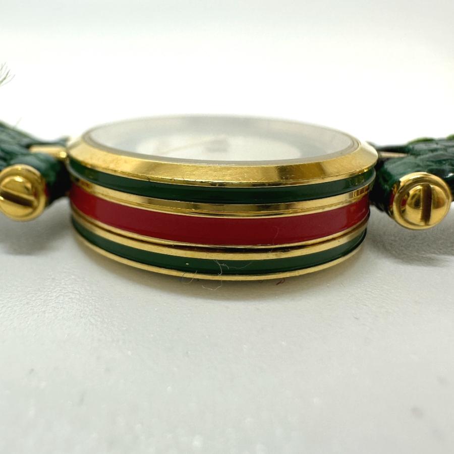 GUCCI グッチ ヴィンテージ ローマンインデックス シェリーライン 腕時計 ゴールド レディース【中古】 | GUCCI | 08