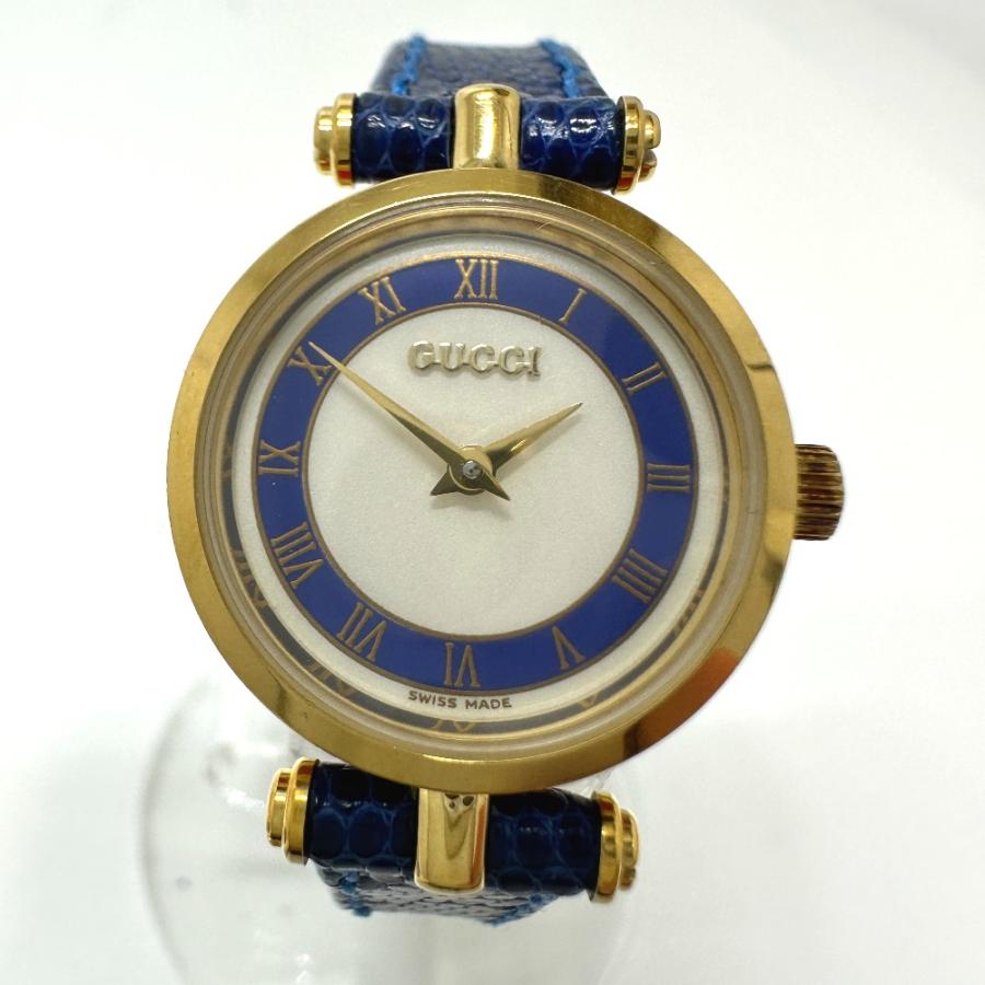 GUCCI グッチ ヴィンテージ ローマンインデックス シェリーライン 腕時計 ゴールド レディース【中古】 | GUCCI | 02