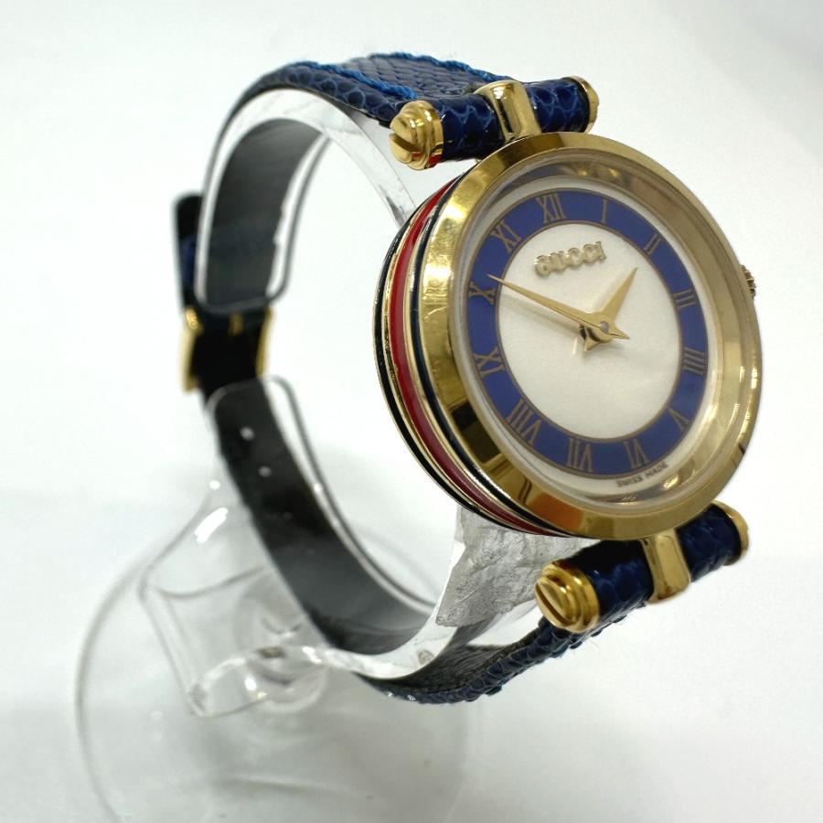 GUCCI グッチ ヴィンテージ ローマンインデックス シェリーライン 腕時計 ゴールド レディース【中古】 | GUCCI | 03