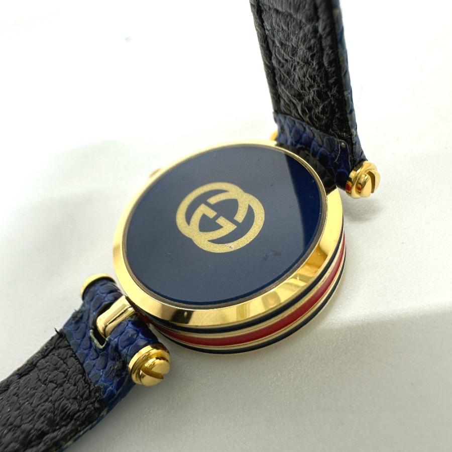 GUCCI グッチ ヴィンテージ ローマンインデックス シェリーライン 腕時計 ゴールド レディース【中古】 | GUCCI | 07