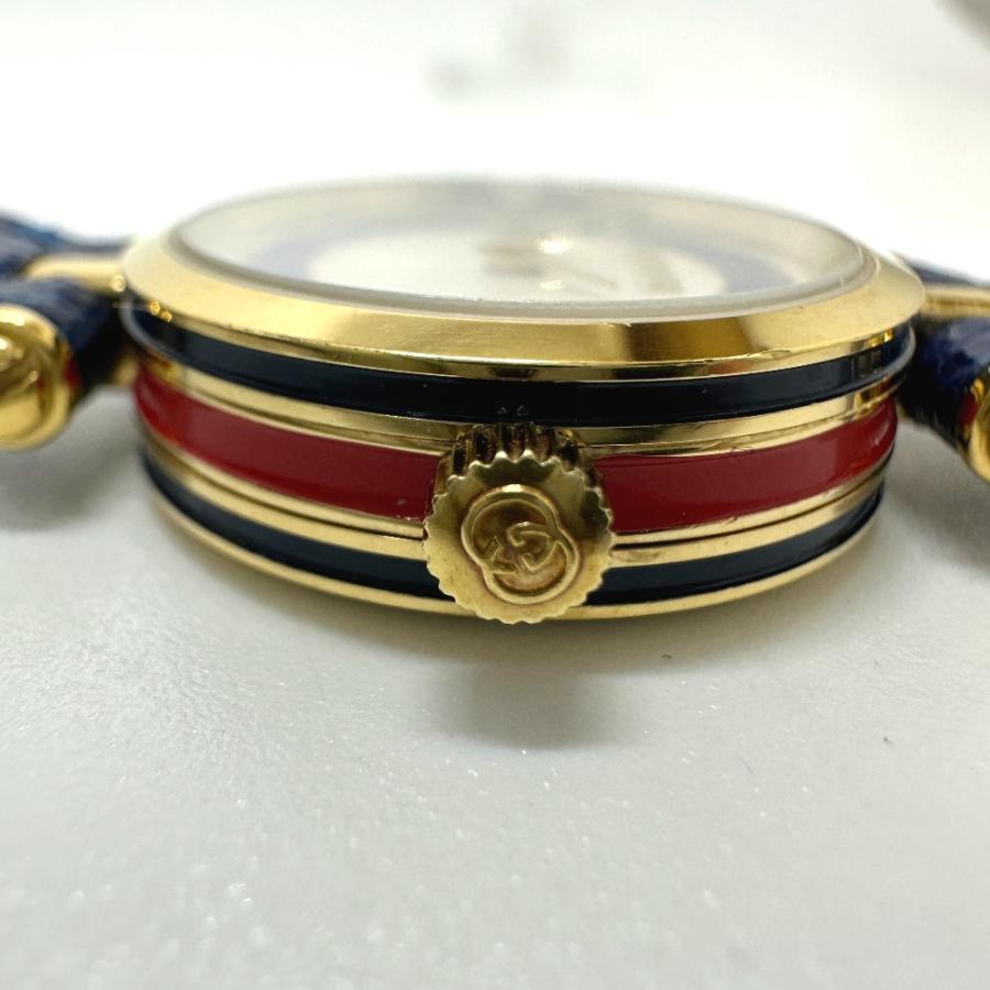 GUCCI グッチ ヴィンテージ ローマンインデックス シェリーライン 腕時計 ゴールド レディース【中古】 | GUCCI | 08