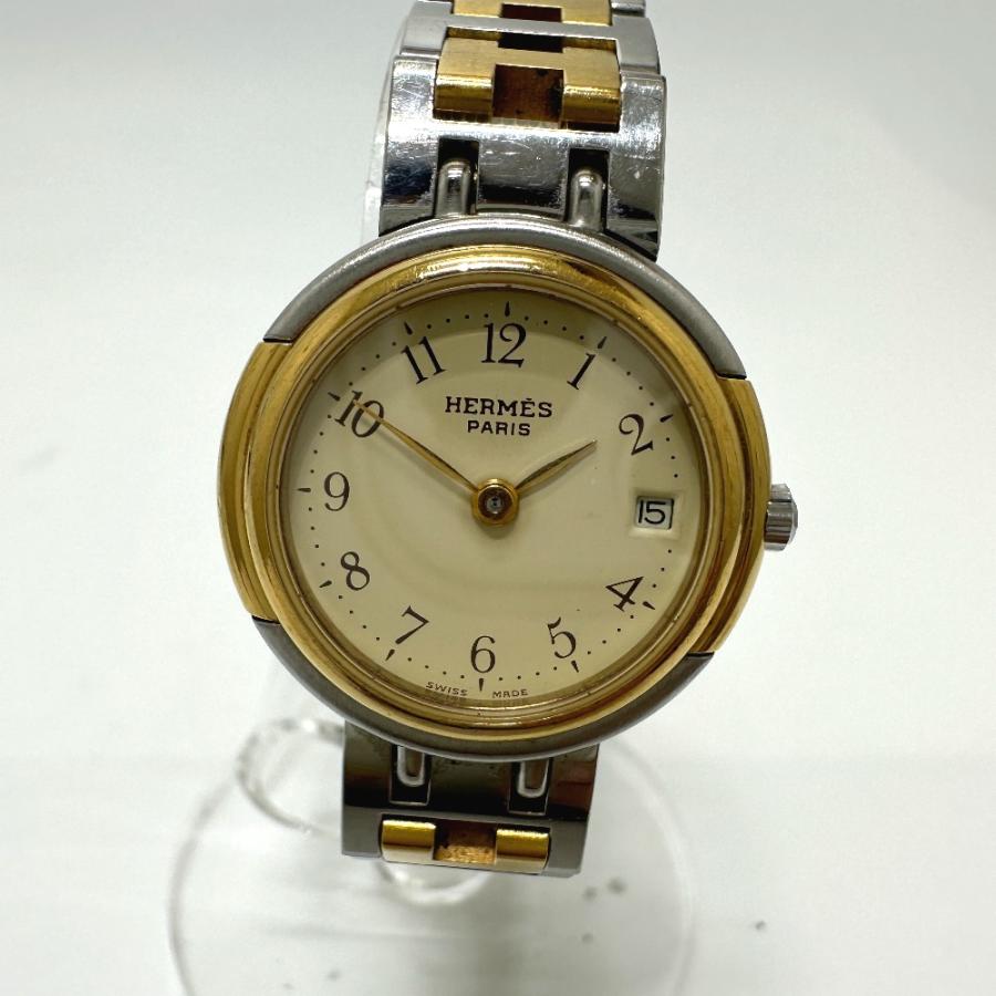 HERMES エルメス ウィンザー クォーツ 腕時計 シルバー/ゴールド レディース【中古】 | HERMES | 02