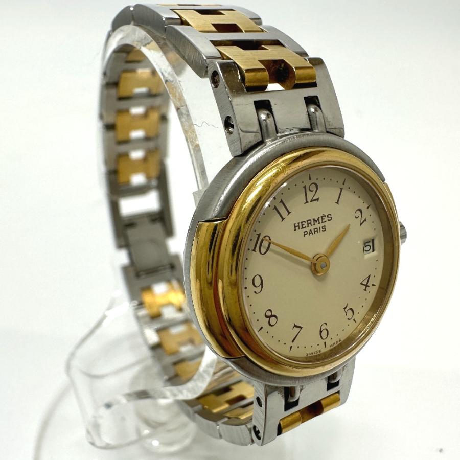 HERMES エルメス ウィンザー クォーツ 腕時計 シルバー/ゴールド レディース【中古】 | HERMES | 03