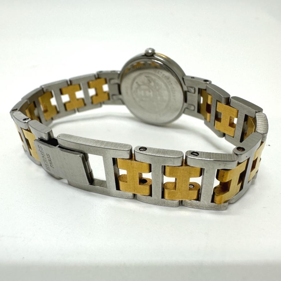 HERMES エルメス ウィンザー クォーツ 腕時計 シルバー/ゴールド レディース【中古】 | HERMES | 04