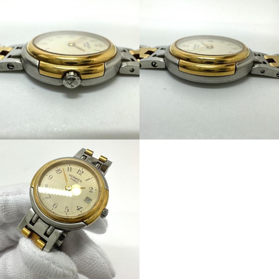 HERMES エルメス ウィンザー クォーツ 腕時計 シルバー/ゴールド レディース【中古】 | HERMES | 09