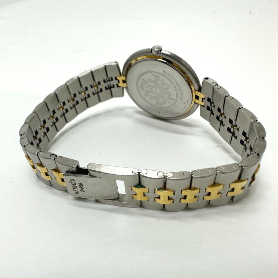 HERMES エルメス プロフィール クォーツ デイト 腕時計 シルバー メンズ【中古】 | HERMES | 04