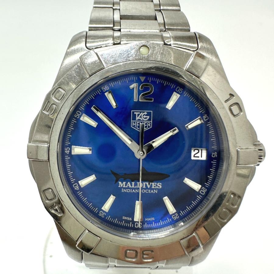 TAG HEUER タグホイヤー WAF211M/BA0806 限定1000本 自動巻き デイト アクアレーサー モルティブ 腕時計 シルバー メンズ【中古】 |  | 02