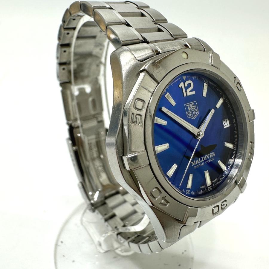 TAG HEUER タグホイヤー WAF211M/BA0806 限定1000本 自動巻き デイト アクアレーサー モルティブ 腕時計 シルバー メンズ【中古】 |  | 03