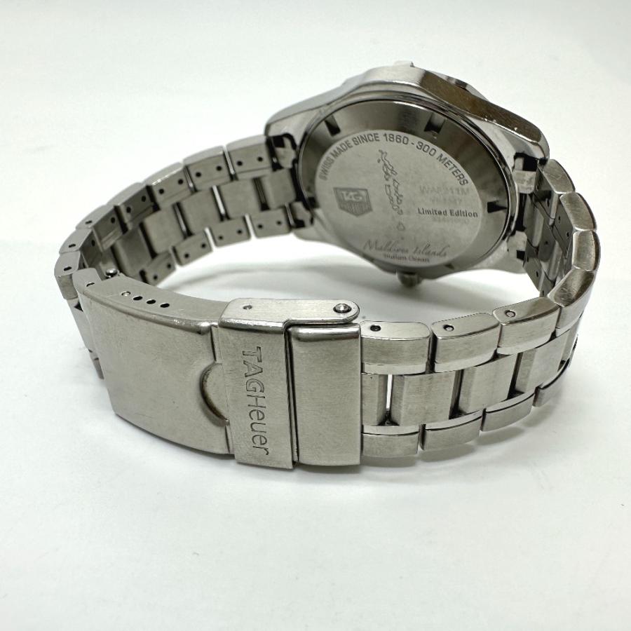 TAG HEUER タグホイヤー WAF211M/BA0806 限定1000本 自動巻き デイト アクアレーサー モルティブ 腕時計 シルバー メンズ【中古】 |  | 04