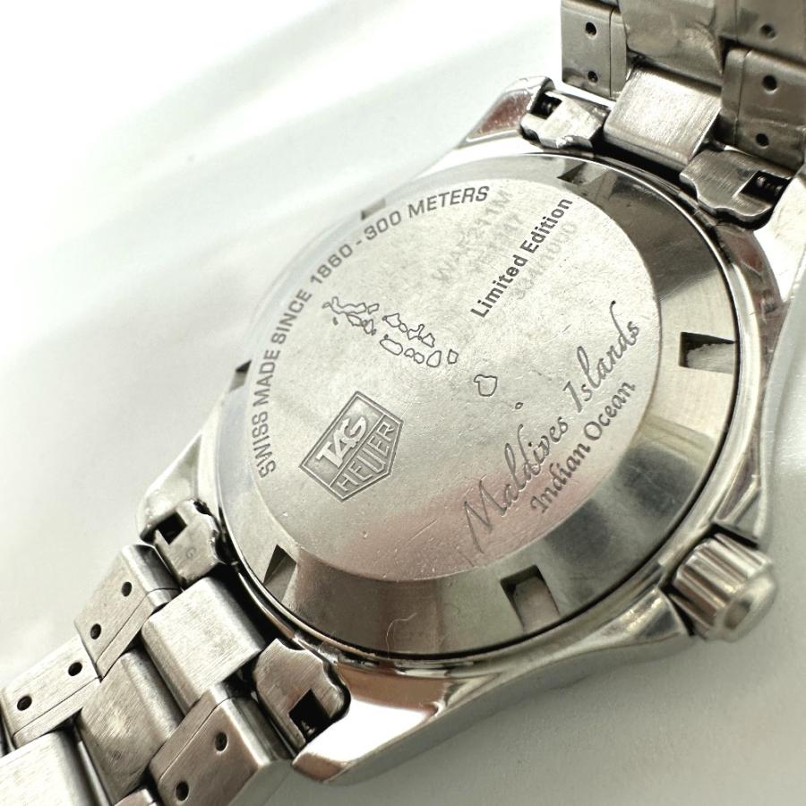 TAG HEUER タグホイヤー WAF211M/BA0806 限定1000本 自動巻き デイト アクアレーサー モルティブ 腕時計 シルバー メンズ【中古】 |  | 08