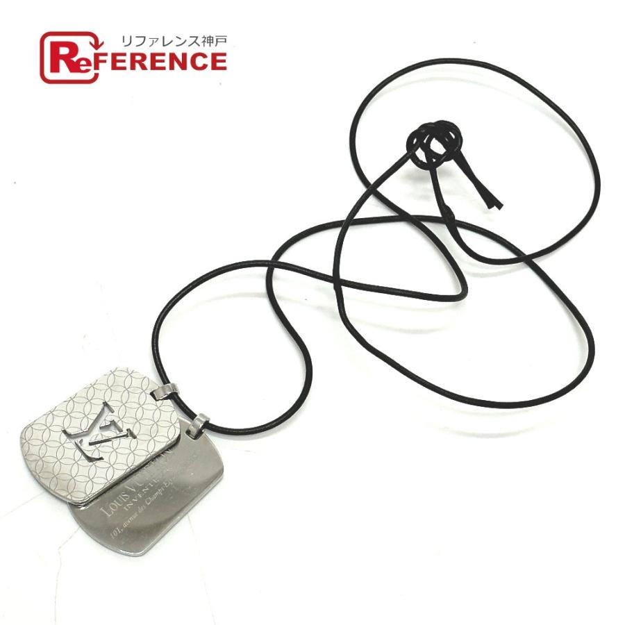 LOUIS VUITTON ルイヴィトン M65453 パンダンティフ・シャンゼリゼ GM ペンダントトップ シルバー メンズ【中古】 | LOUIS VUITTON