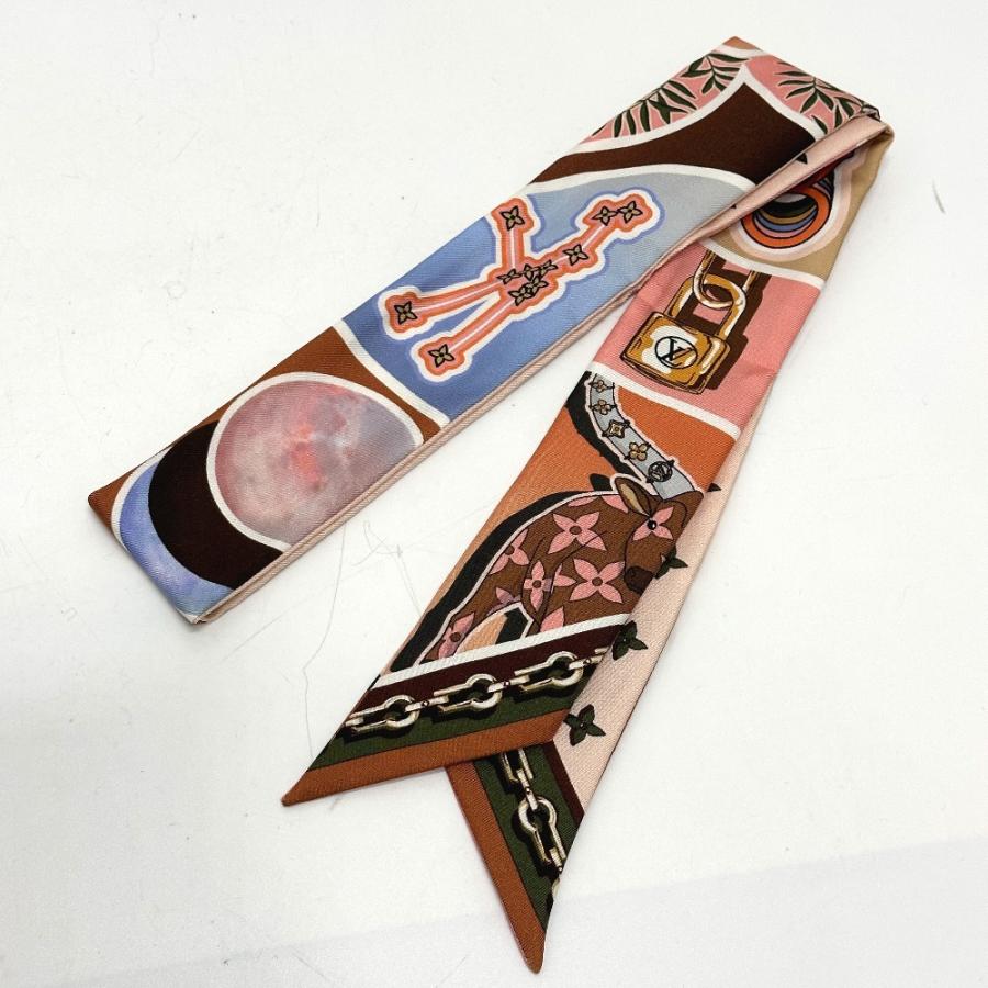 新品同様 LOUIS VUITTON ルイヴィトン M76922 バンドーBB トロ スカーフ ブラウン レディース【中古】 | LOUIS VUITTON | 01