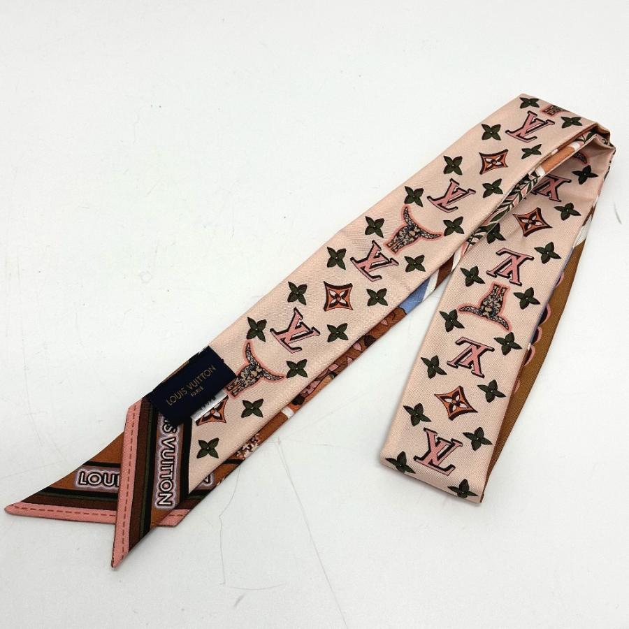 新品同様 LOUIS VUITTON ルイヴィトン M76922 バンドーBB トロ スカーフ ブラウン レディース【中古】 | LOUIS VUITTON | 02