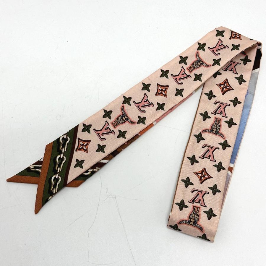 新品同様 LOUIS VUITTON ルイヴィトン M76922 バンドーBB トロ スカーフ ブラウン レディース【中古】 | LOUIS VUITTON | 03