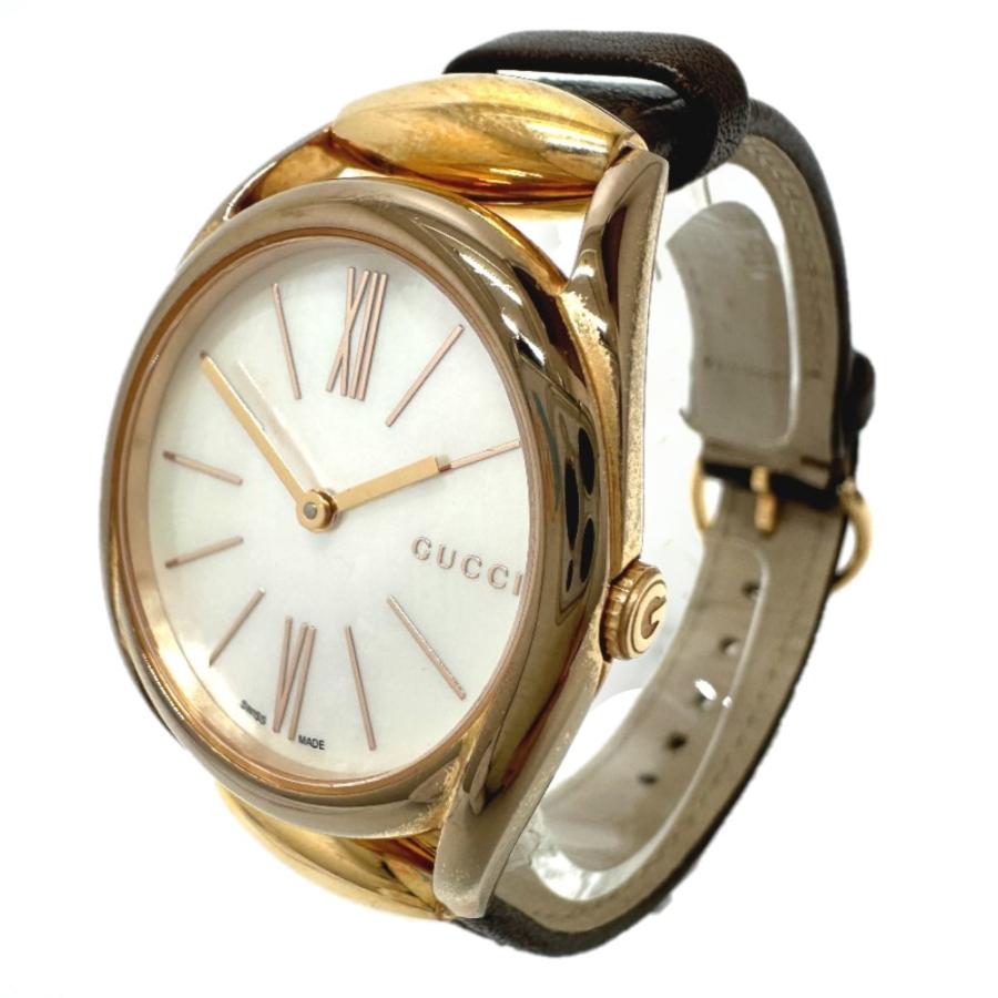 GUCCI グッチ 140.5 ホースビット クォーツ 腕時計 ゴールド レディース【中古】 | GUCCI | 01