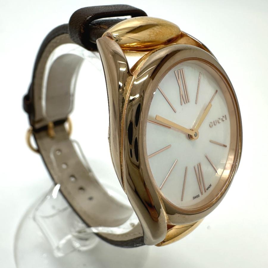 GUCCI グッチ 140.5 ホースビット クォーツ 腕時計 ゴールド レディース【中古】 | GUCCI | 03