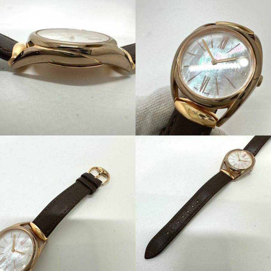 GUCCI グッチ 140.5 ホースビット クォーツ 腕時計 ゴールド レディース【中古】 | GUCCI | 08