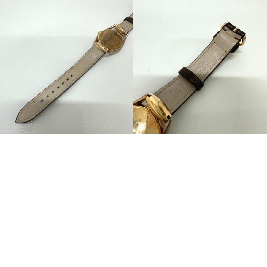 GUCCI グッチ 140.5 ホースビット クォーツ 腕時計 ゴールド レディース【中古】 | GUCCI | 09