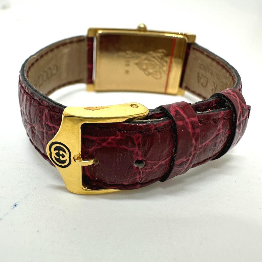 GUCCI グッチ 2600M レクタンギュラー メンズ腕時計 腕時計 ゴールド メンズ【中古】 | GUCCI | 04