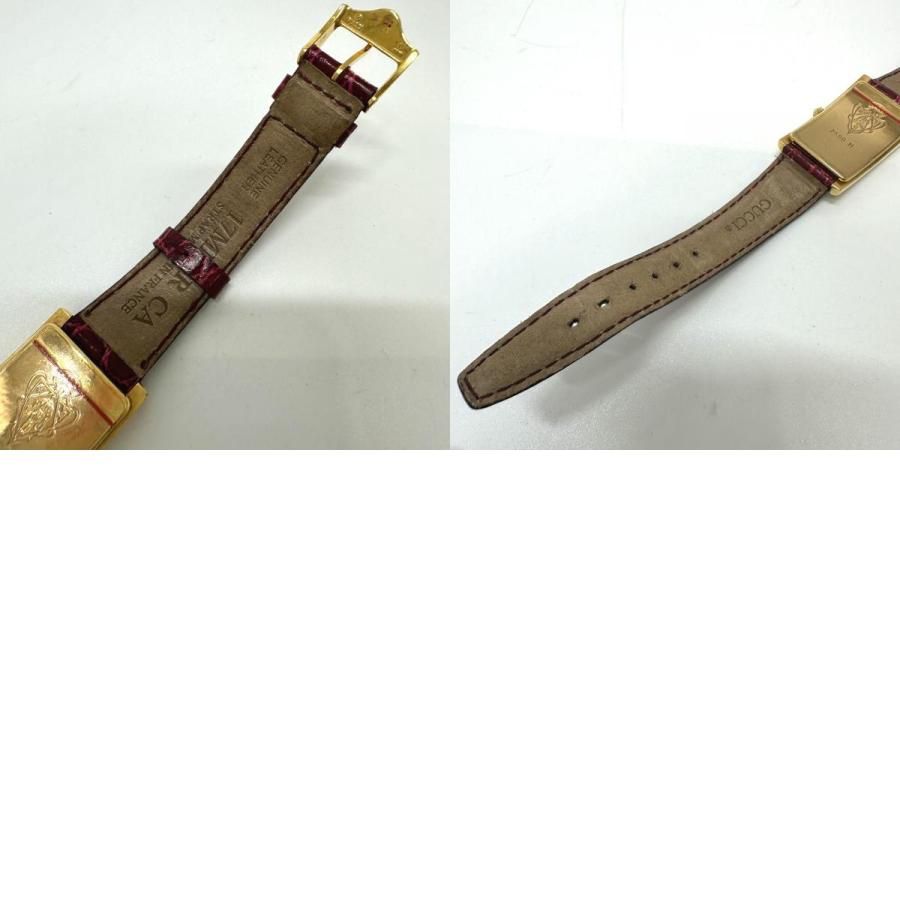 GUCCI グッチ 2600M レクタンギュラー メンズ腕時計 腕時計 ゴールド メンズ【中古】 | GUCCI | 09