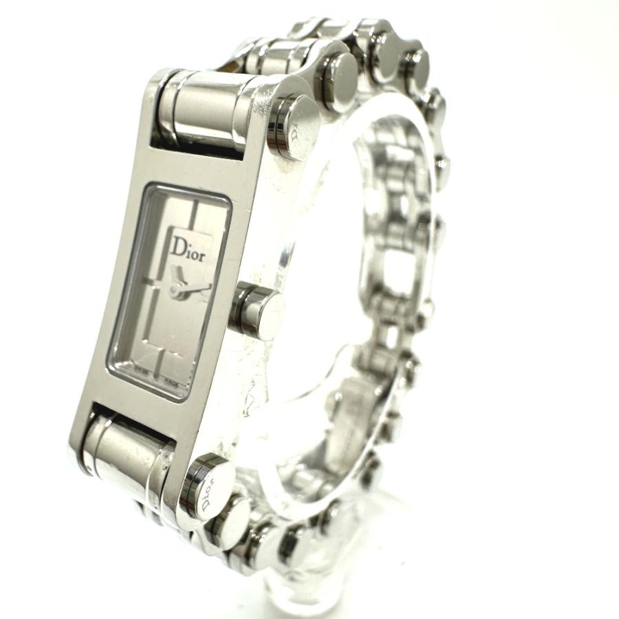 Dior ディオール D104-100 ディオール66 クォーツ 腕時計 シルバー レディース【中古】 |  | 01