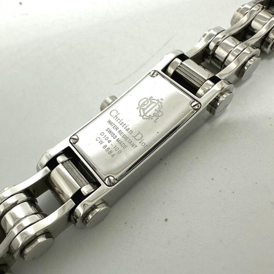 Dior ディオール D104-100 ディオール66 クォーツ 腕時計 シルバー レディース【中古】 |  | 06