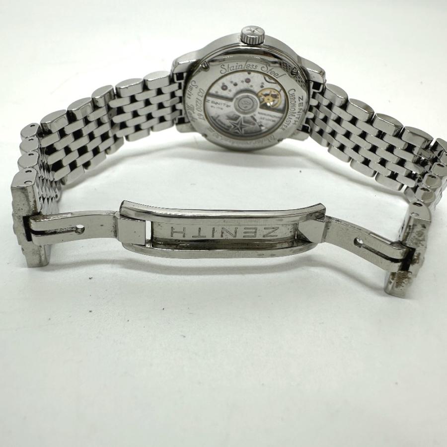 ZENITH ゼニス 03.1220.68/23.C672 オープンハート 自動巻き ベイビースター 腕時計 シルバー レディース【中古】 | ZENITH（時計） | 05