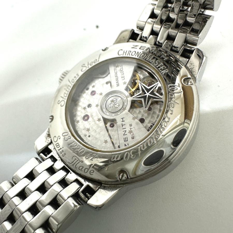 ZENITH ゼニス 03.1220.68/23.C672 オープンハート 自動巻き ベイビースター 腕時計 シルバー レディース【中古】 | ZENITH（時計） | 07