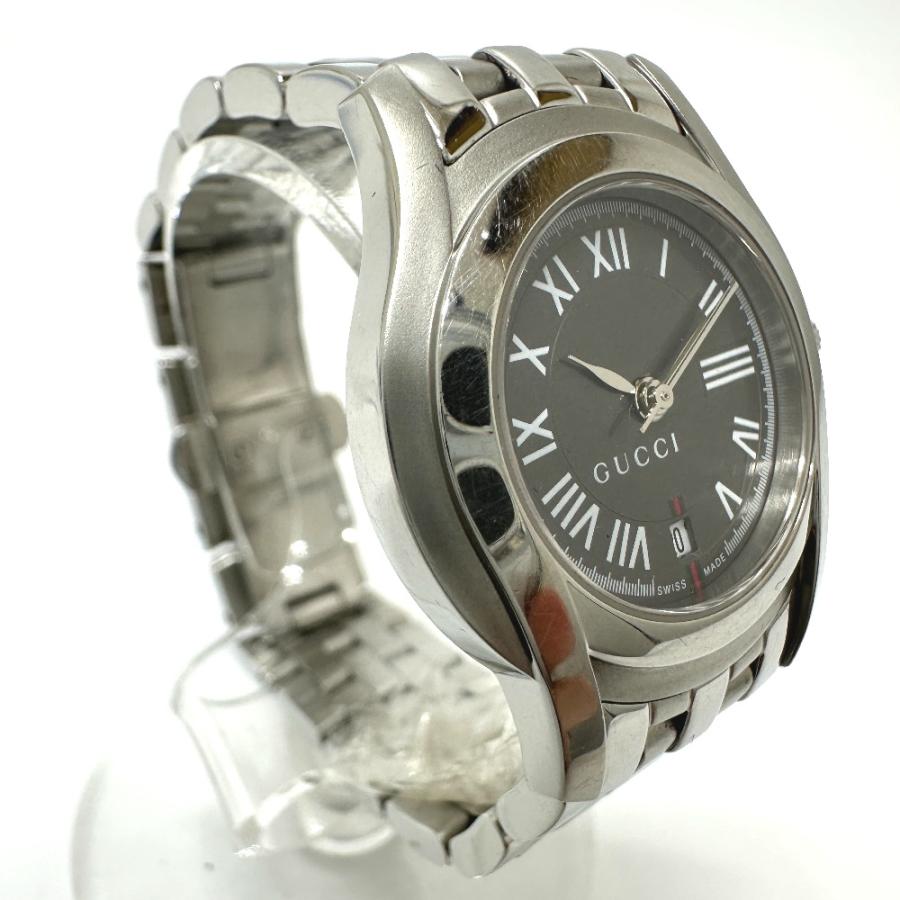GUCCI グッチ 5500L Gクラス クオーツ デイト 腕時計 シルバー レディース【中古】 | GUCCI | 03