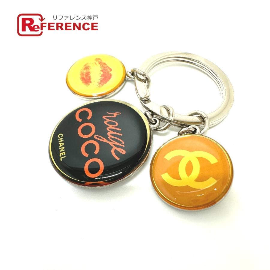新品同様 CHANEL シャネル ルージュ キーホルダー キーリング ブラック レディース【中古】 | CHANEL