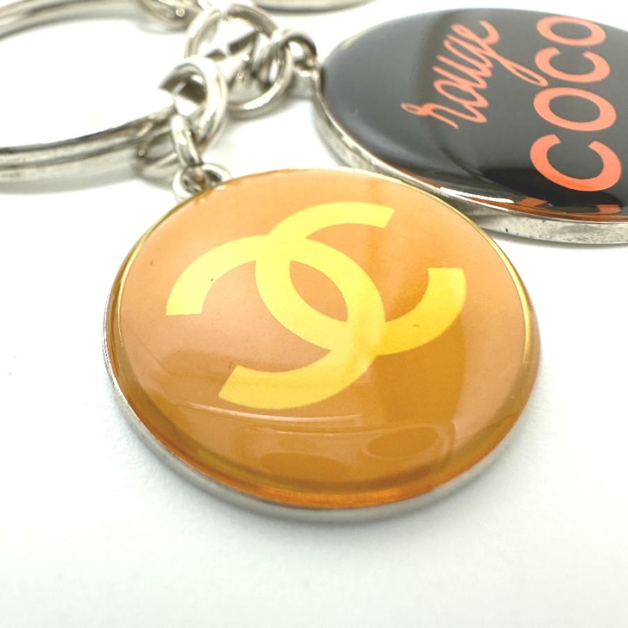 新品同様 CHANEL シャネル ルージュ キーホルダー キーリング ブラック レディース【中古】 | CHANEL | 03