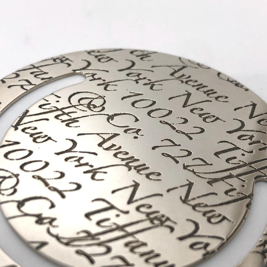 美品 TIFFANY&Co. ティファニー ノーツ ブックマーク 雑貨 シルバー ユニセックス【中古】 | TIFFANY&Co. | 03