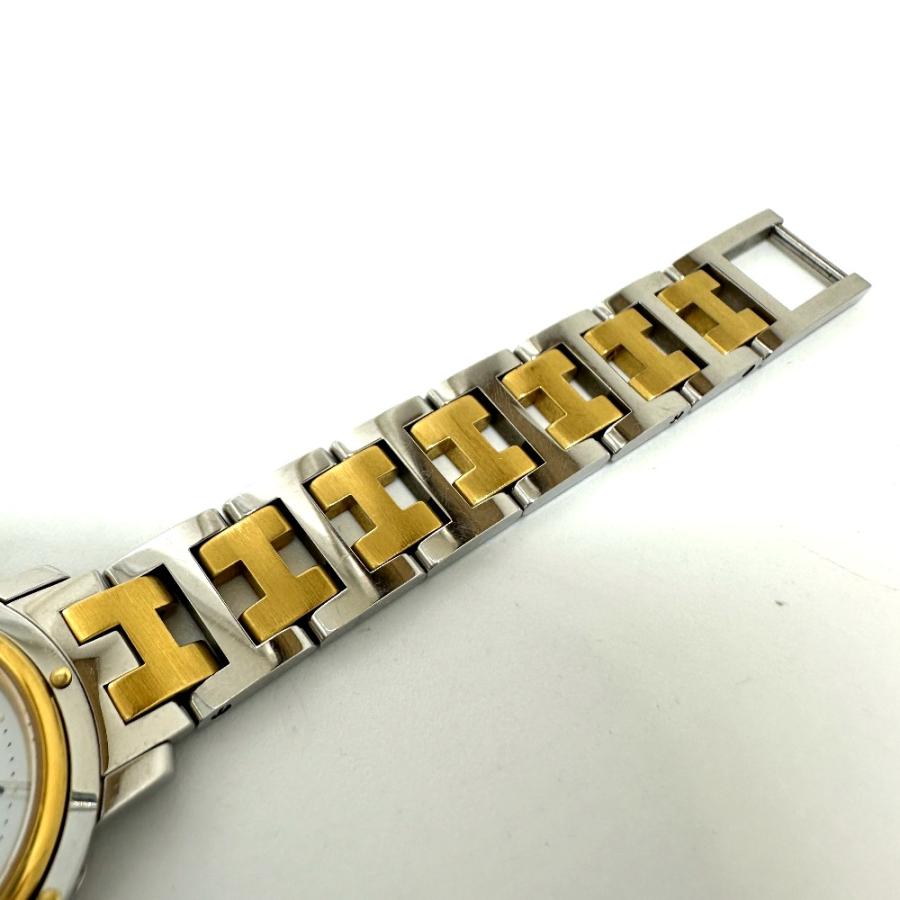HERMES エルメス CL3.240 クリッパー クォーツ デイト 腕時計 シルバー レディース【中古】 | HERMES | 08