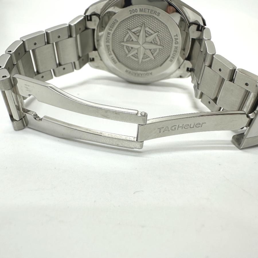 TAG HEUER タグホイヤー WBP1113 アクアレーサー ソーラーグラフ クォーツ デイト プロフェッショナル200 腕時計 シルバー メンズ【中古】 |  | 05