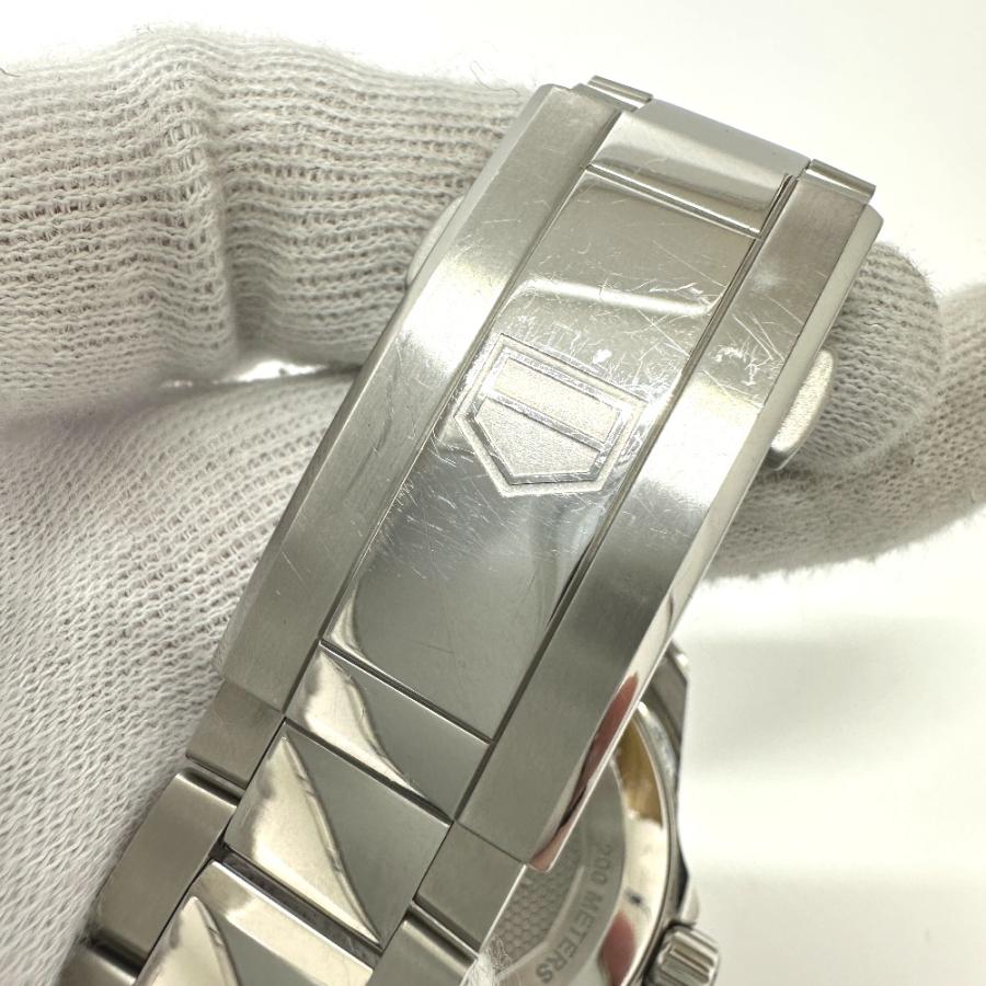TAG HEUER タグホイヤー WBP1113 アクアレーサー ソーラーグラフ クォーツ デイト プロフェッショナル200 腕時計 シルバー メンズ【中古】 |  | 07