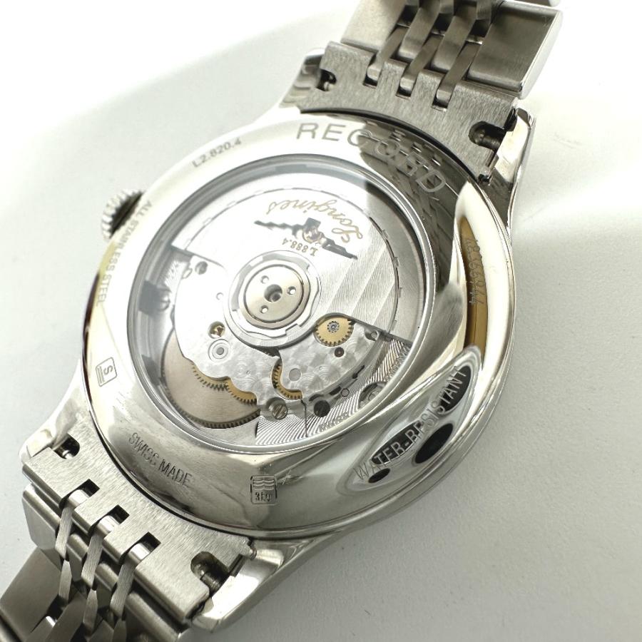 美品 LONGINES ロンジン L2.820.4.11.6 レコード クロノメーター 自動巻き デイト 腕時計 シルバー メンズ【中古】 | LONGINES | 07