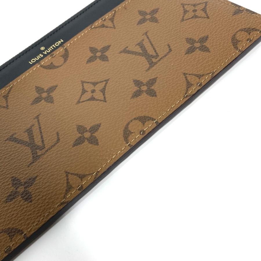 美品 LOUIS VUITTON ルイヴィトン M80390 スリム パース  長財布 ウォレット カードケース モノグラムリバース コインケース【中古】｜reference｜06