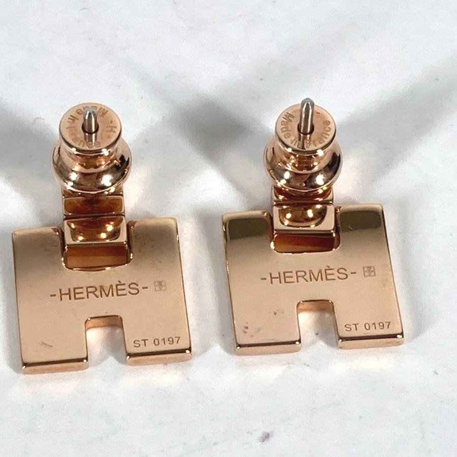 HERMES（エルメス） 美品 アイリーン Hロゴ アクセサリー ピアス